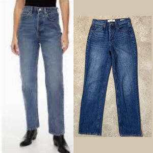 Denim Forum Joni High Rise Loose 29L Blue Jeans Women’s Size 24 Button Fly